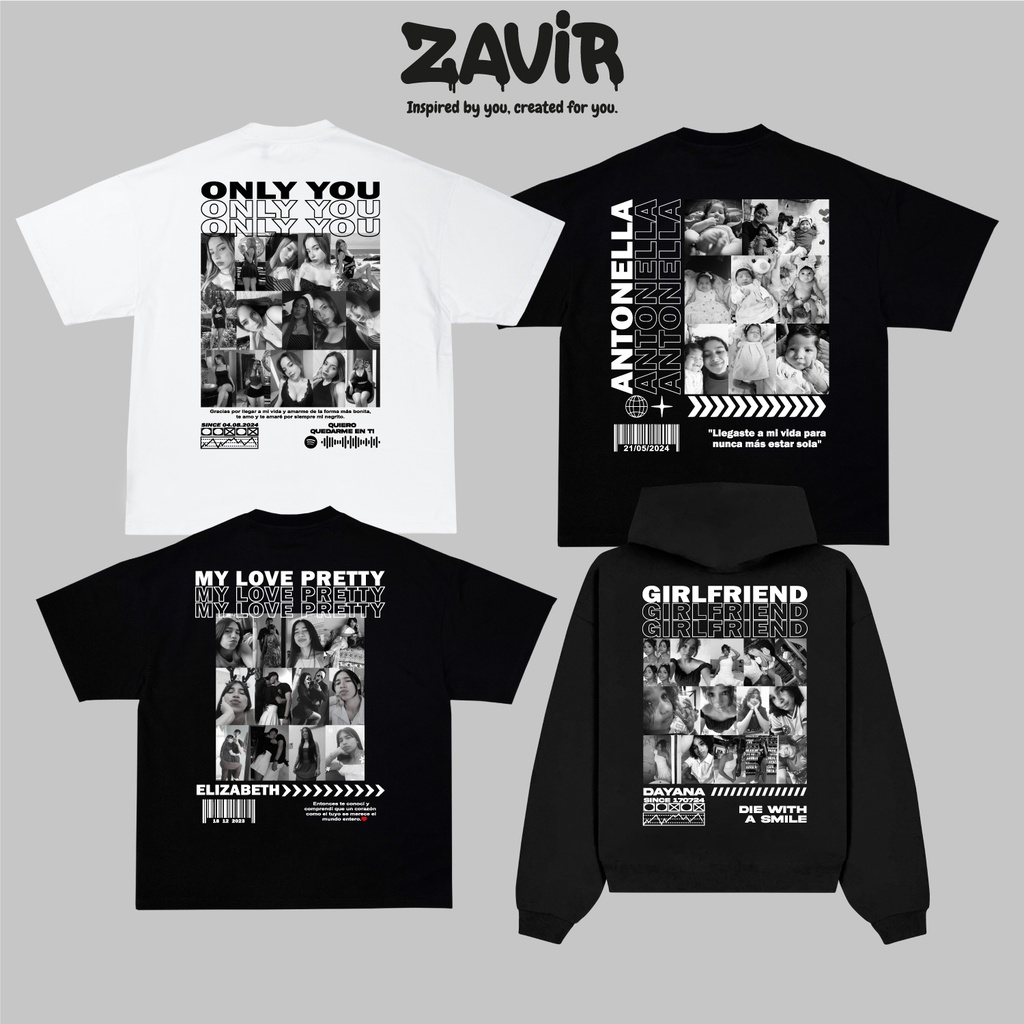 Camiseta Girlfriend / Only You
