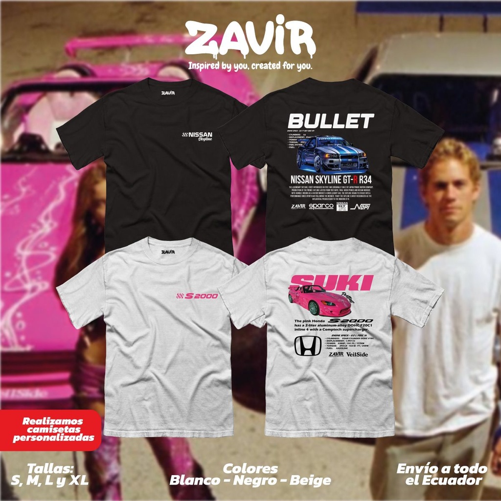 Rápido y Furiosos Camisetas