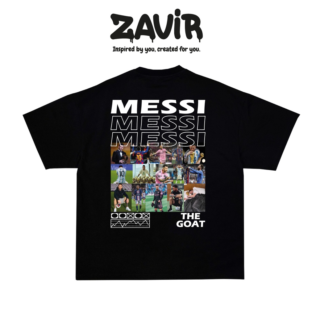Camiseta Messi Collage