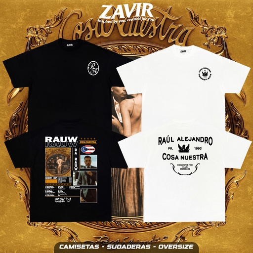 Rauw Alejandro T-shirt Cosa Nuestra