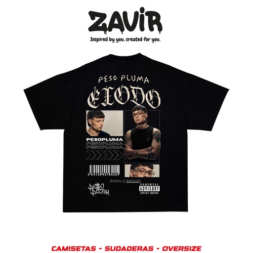 Peso Pluma Éxodo Camiseta