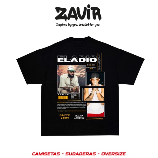 Camiseta Eladio Carrión New Ep